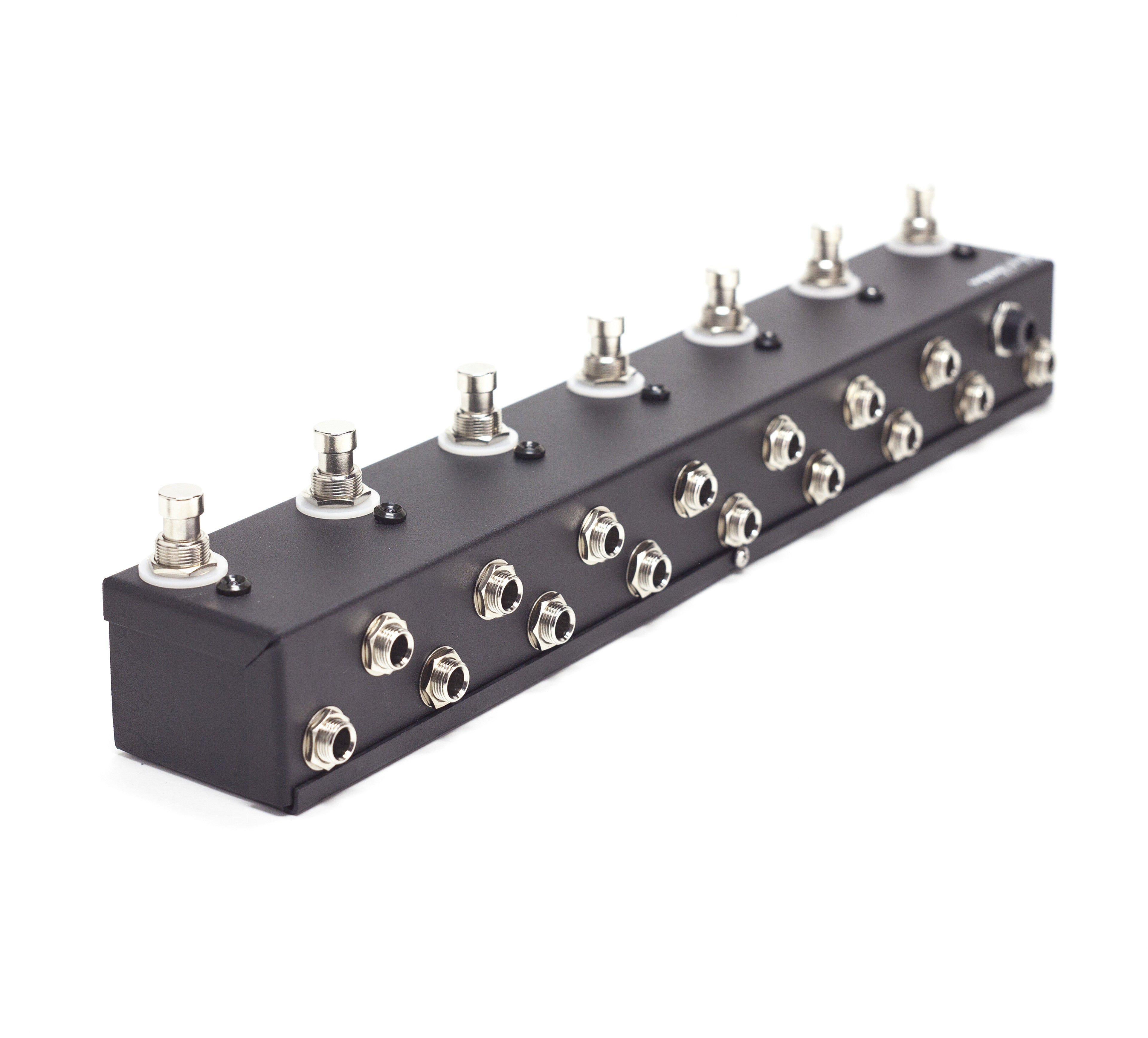 7 Channel True Bypass Strip – Loop Switchers