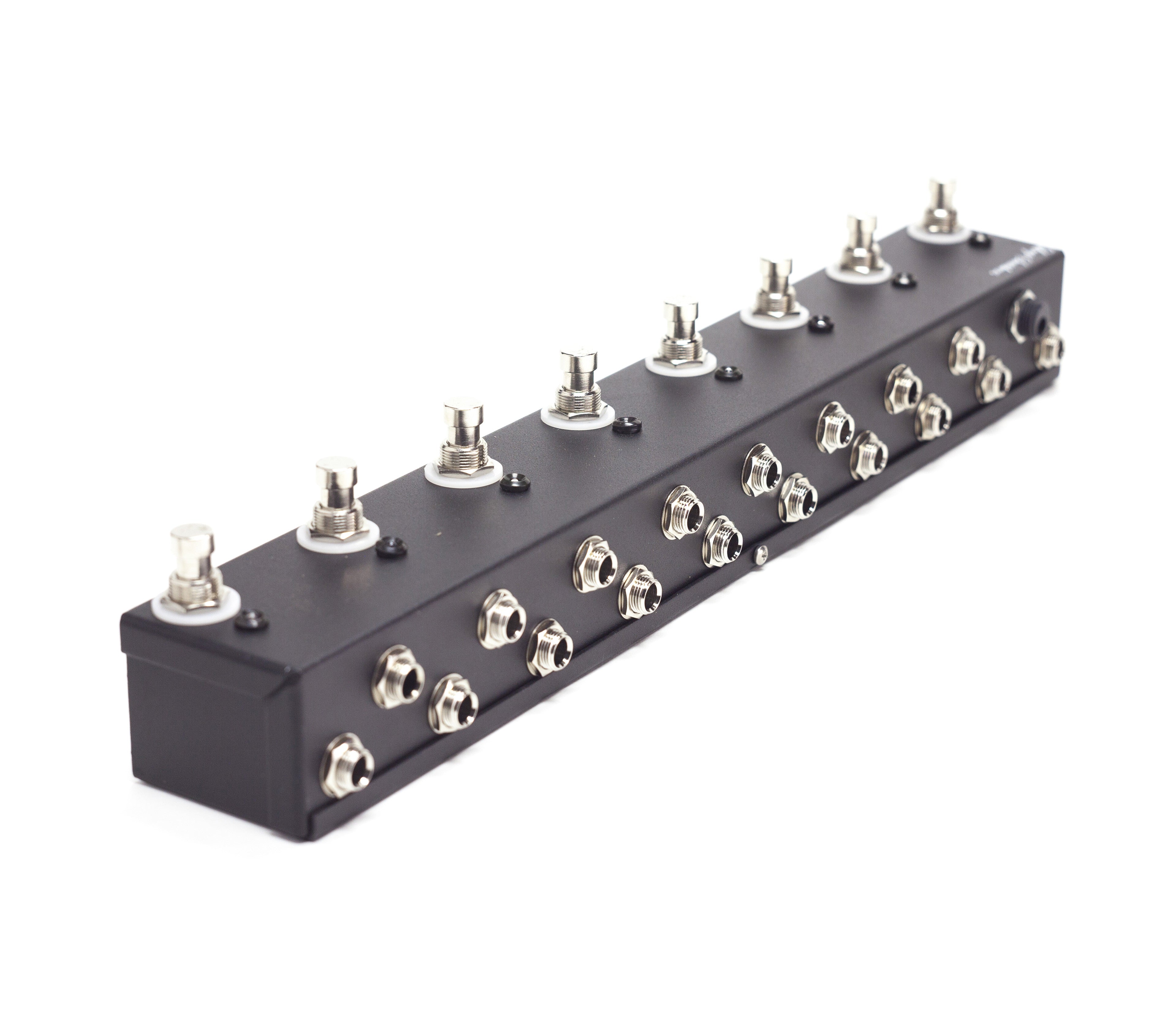 guitar pedal switcher 8 Channel True Bypass Strip – Loop Switchers